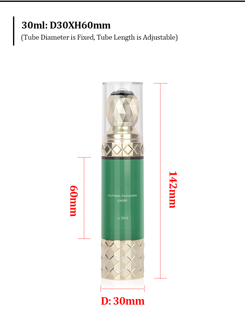 360 Rotating Applicator Bottle Diamond Roller Massage Bottle