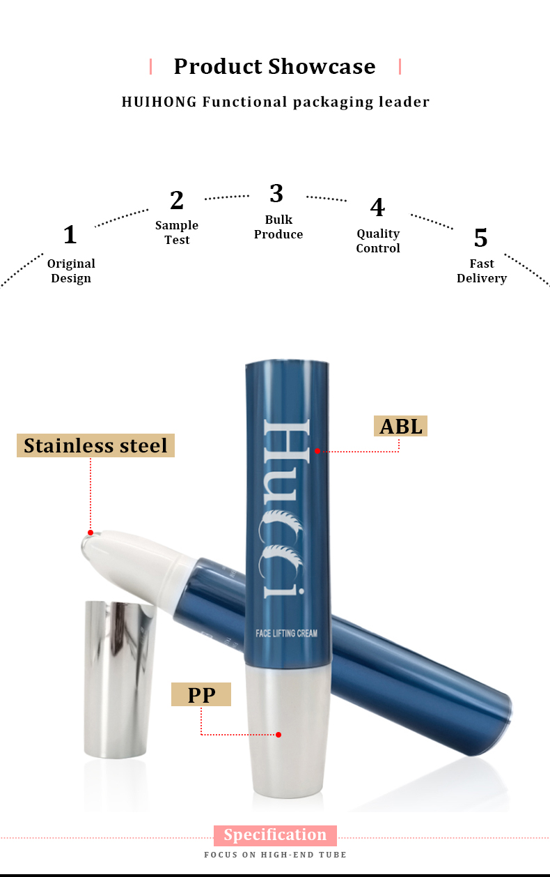 Blue Massage Roller Tube Blue Massage Roller Tube