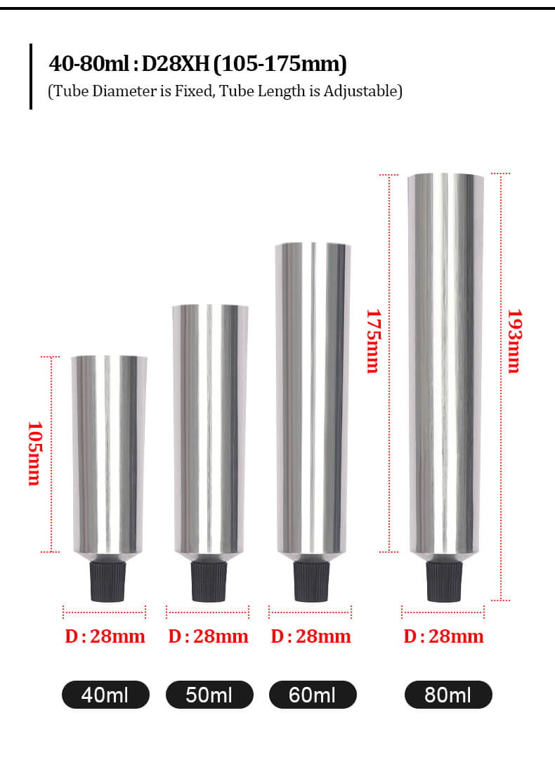 Aluminum Tube For Toothpaste Aluminum Collapsible Tube