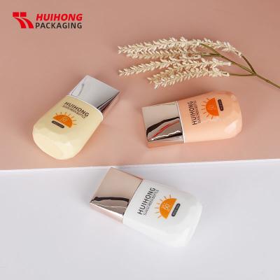 Frasco de embalagem de protetor solar cosmético de 5 camadas de 60ml com filme de alta barreira evoh